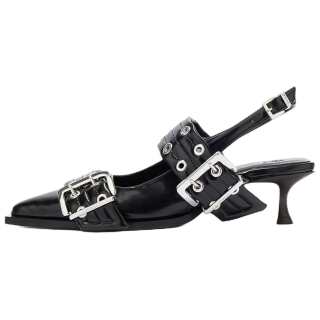 GANNI Slim Heel High Heels 4.5cm Women's Black