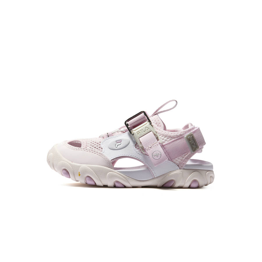 FILA KIDS SEASON FSW Synthetic Leather, Textile Breathable And Slip Resistant Children's Sandals