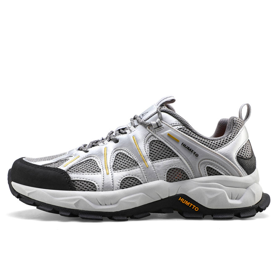 HUMTTO Synthetic Leather, Textile Cushioning Rebound Abrasion Resistant Lightweight Breathable Slip Resistant Low top