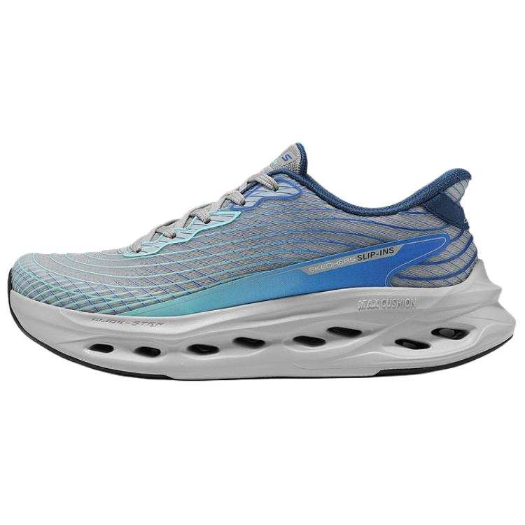 Skechers MEN'S GO Fabric Cushioning Abrasion Resistant Breathable Support Lightweight Rebound Running Shoes Men's