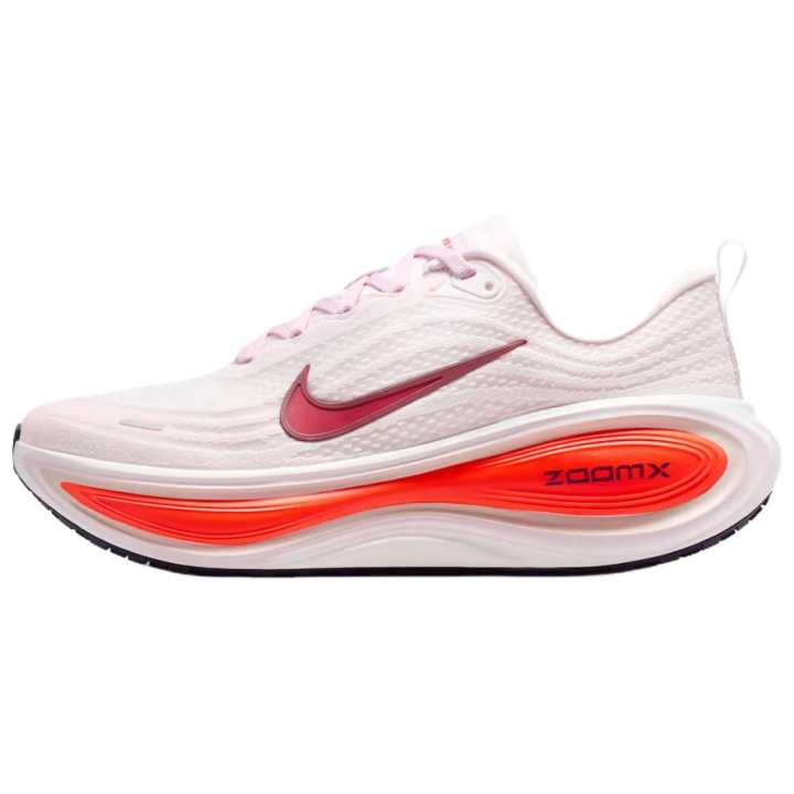 Nike Nike Vomero Plus Breathable Abrasion Resistant Rebound Running Shoes Women's White Red