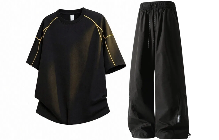 GWAF Casual Sportswear Unisex Crew Neck Moderate