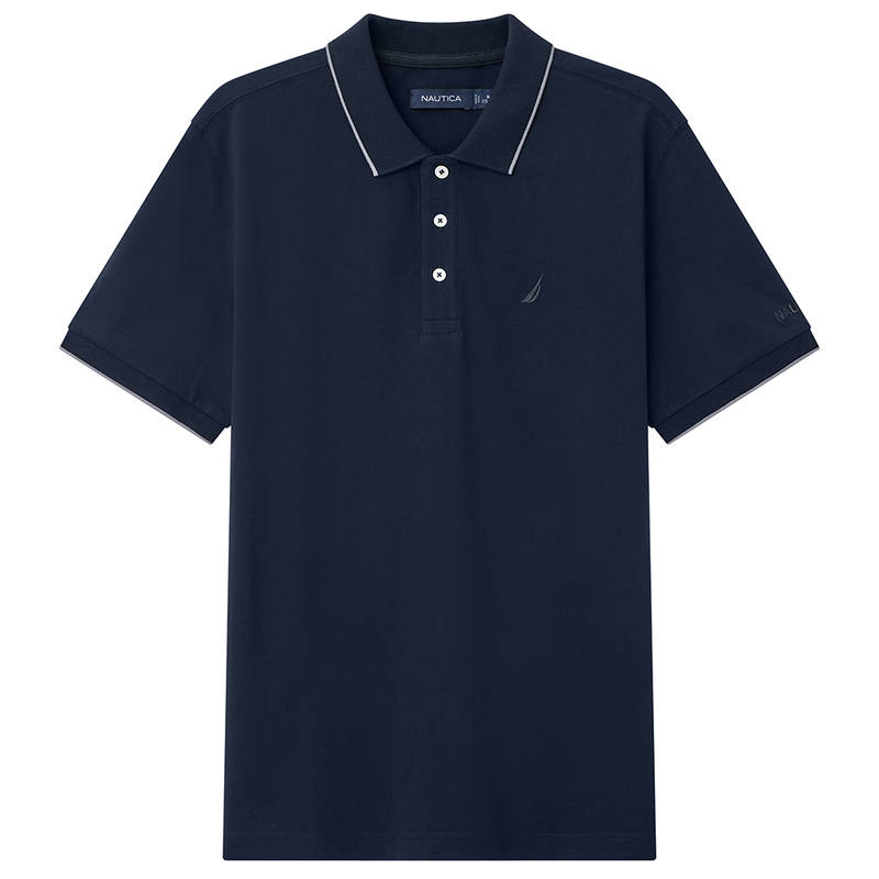 NAUTICA Polo Shirts Men's Polo Collar Moderate Straight Fit