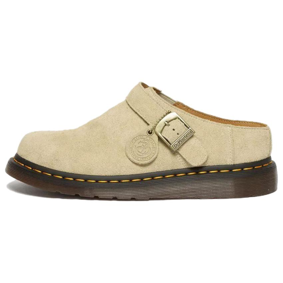 Dr.Martens Isham Dr.Martens Desert Oasis Suede Mule 'Parchment Beige'
