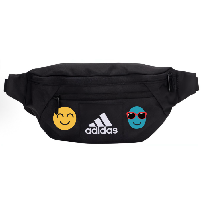Adidas Adidas Fabric Crossbody Bag, Shoulder Bag Regular Unisex Black