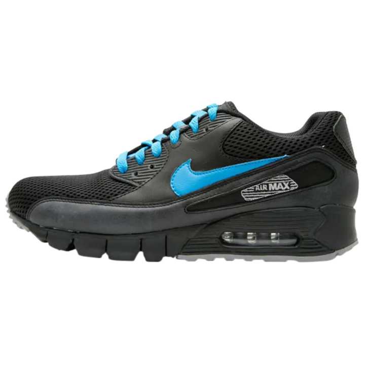 Nike Nike Air Max 90 Running Shoes Men's Black Blue