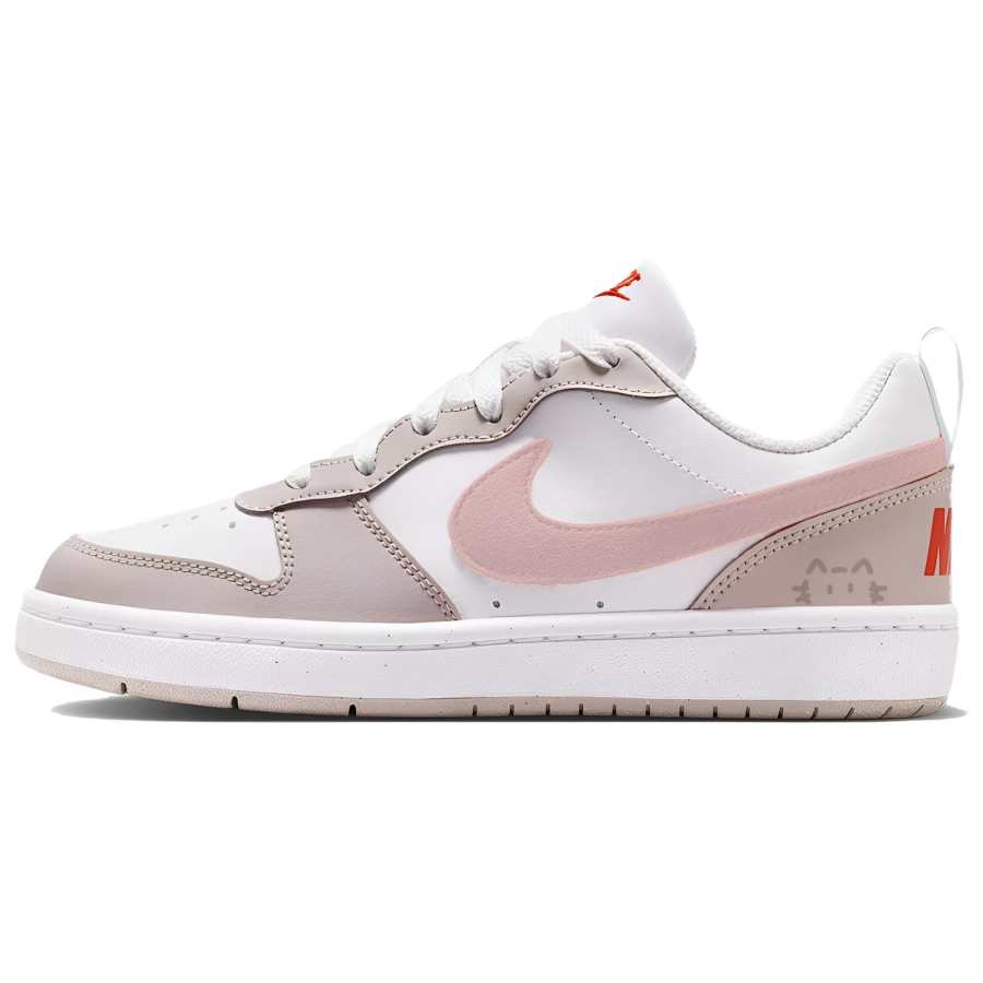 Nike Nike Court Borough Low top Skateboard Shoes Unisex Pink White