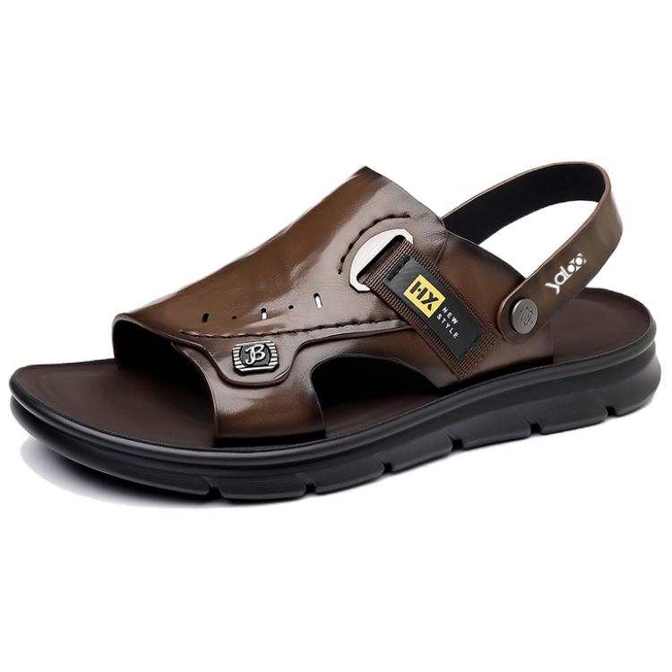 YALU YALU Microfiber Leather Beach Sandals Men's