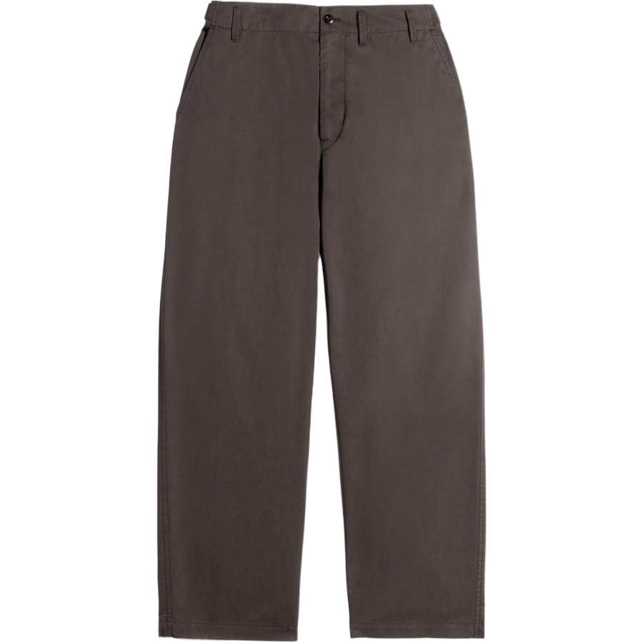 Lemaire Casual Pants Men's Coffee Moderate Tapered Pants