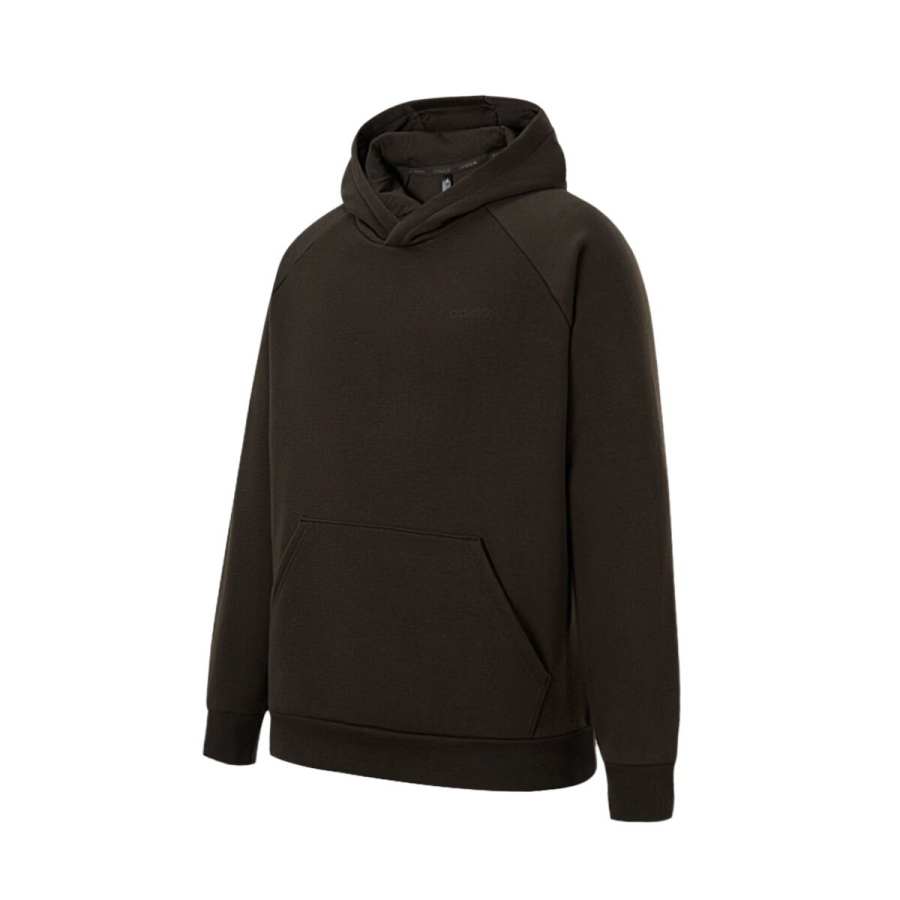 Adidas Adidas Fleece Lined Thickened Hooded Sports Pullover Long Sleeved Sweatshirt Men's