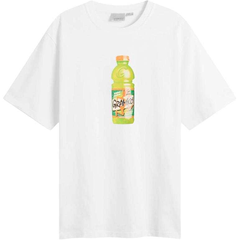 Gramicci T Shirts Men's White Crew Neck