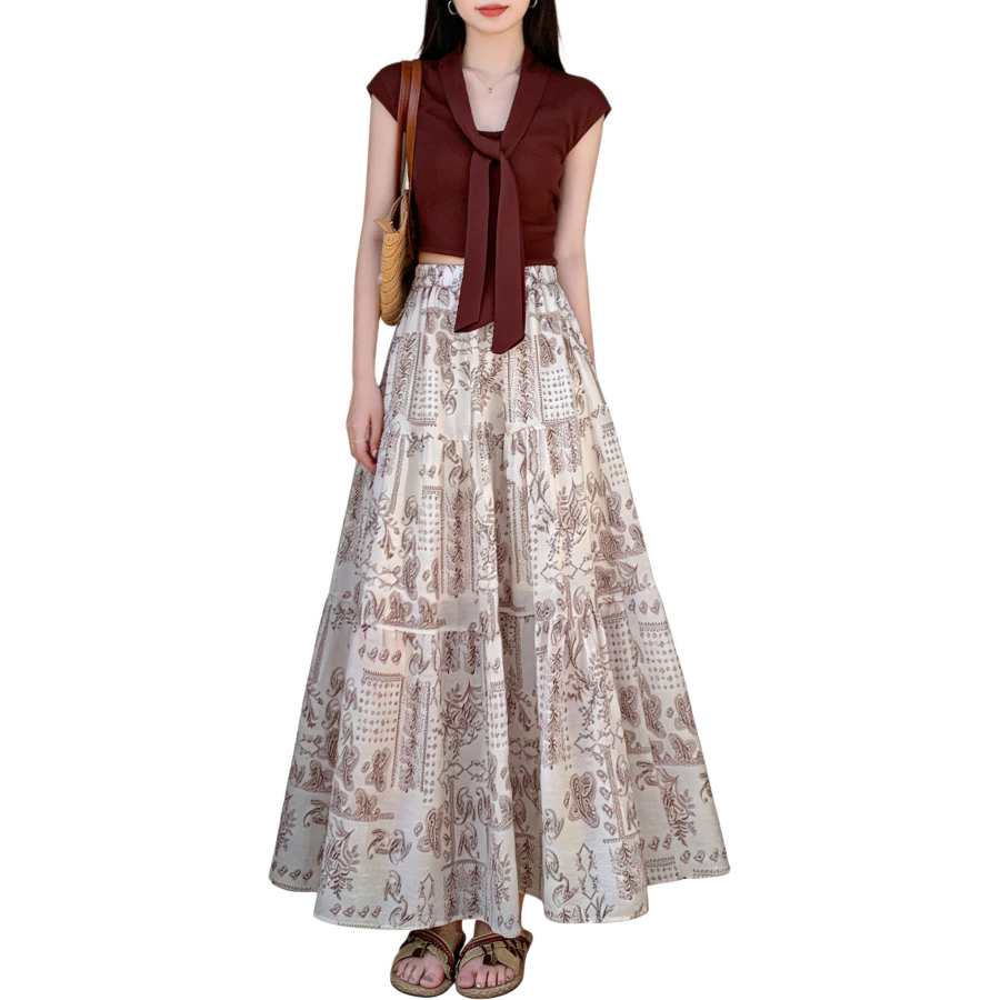 JBBCN Casual Long Skirt Women's