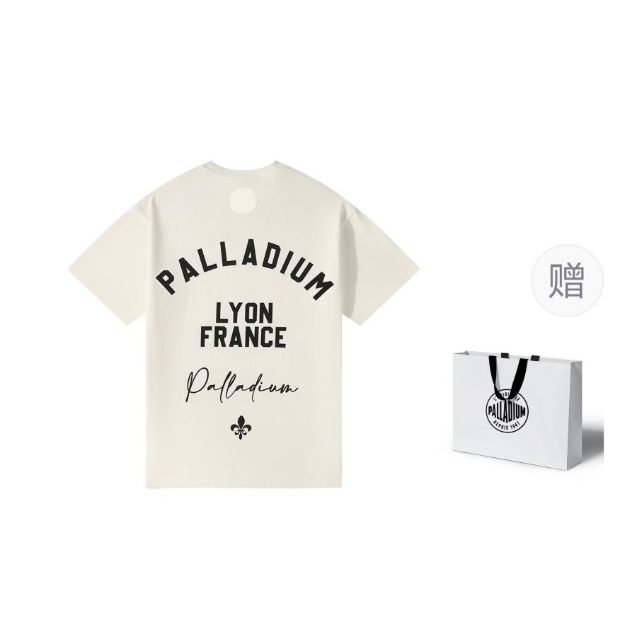 Palladium T Shirts Unisex Crew Neck Moderate