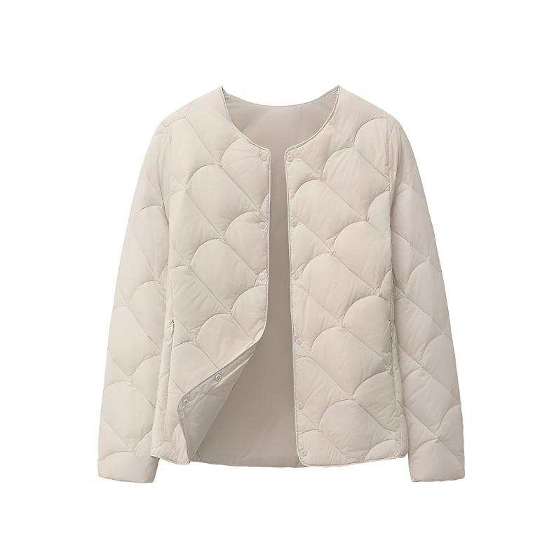YALU Down Jackets Women's Crew Neck Lightweight Other