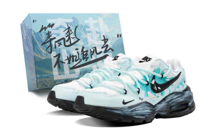 Nike Nike Air Max Fusion Running Shoes Women's Low Top Black/Blue