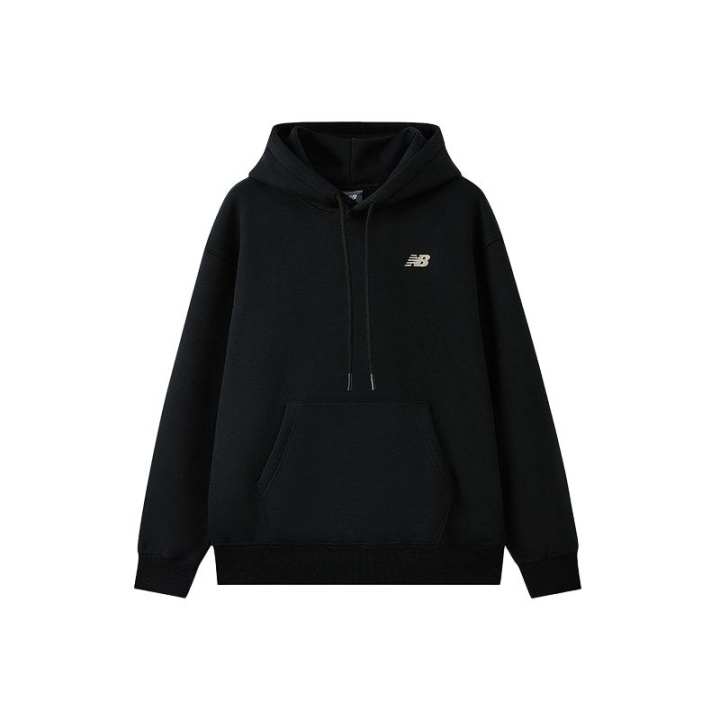 New Balance New Balance Sweatshirts Men's Black Hooded Non Detachable Moderate