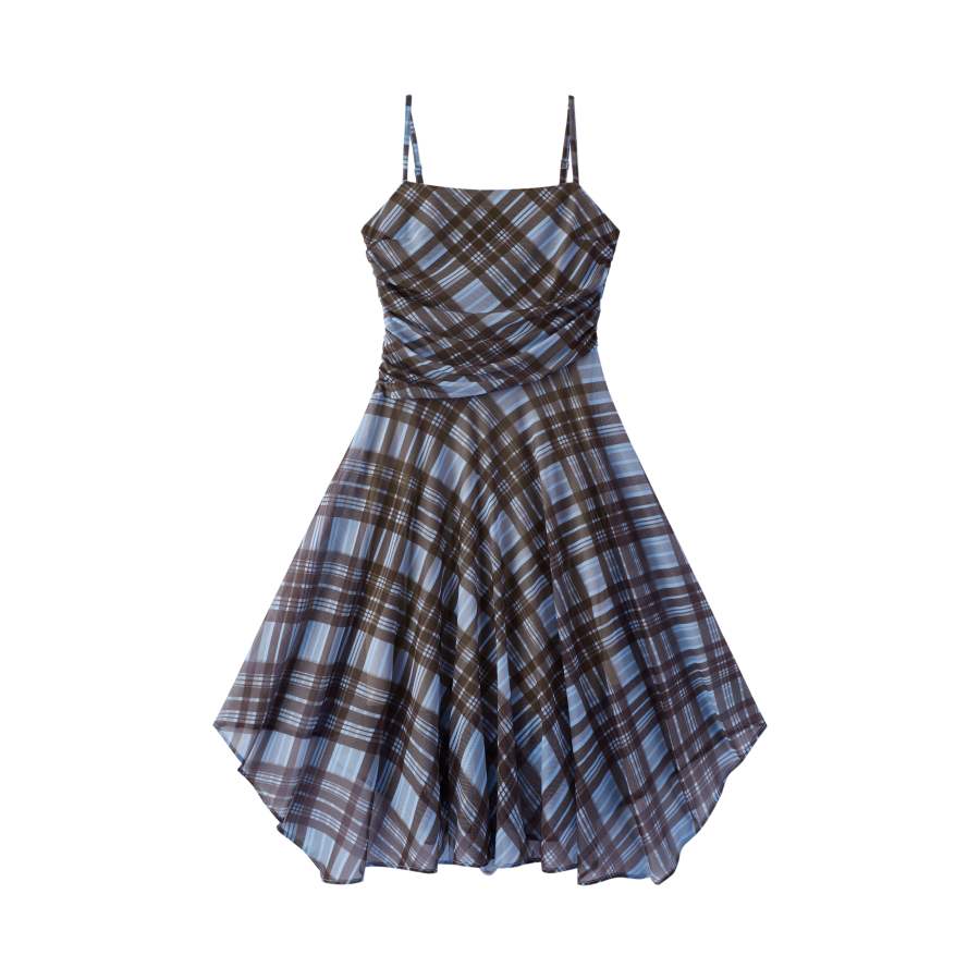 Semir Slip Dresses Women's Blue Coffee Tone 00385 Moderate