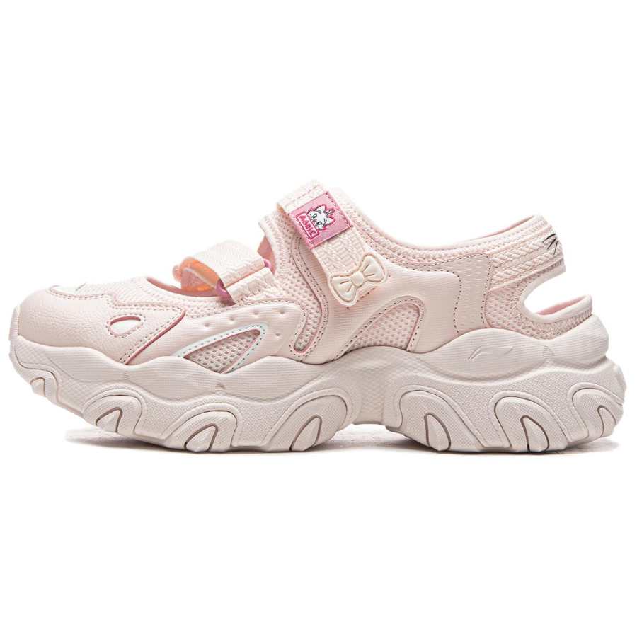 Li-Ning Li Ning Cat Paw SANDAL Breathable Grip Height Increasing River Trekking Shoes Women's Pink