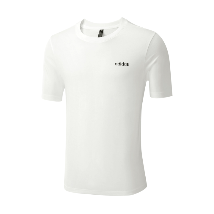 Adidas Adidas T Shirts Men's White Crew Neck Moderate