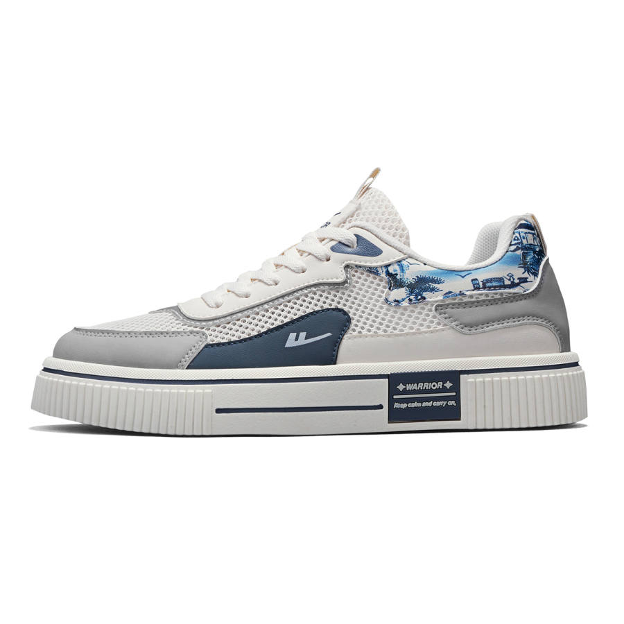 WARRIOR Warrior Synthetic Leather Low top Skateboard Shoes Men's