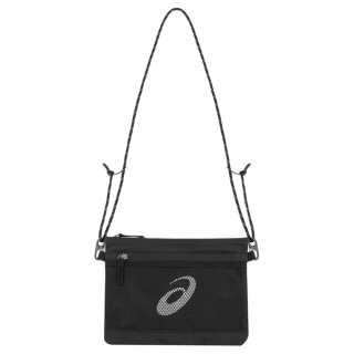 ASICS Polyamide Crossbody Bag, Shoulder Bag Unisex Black