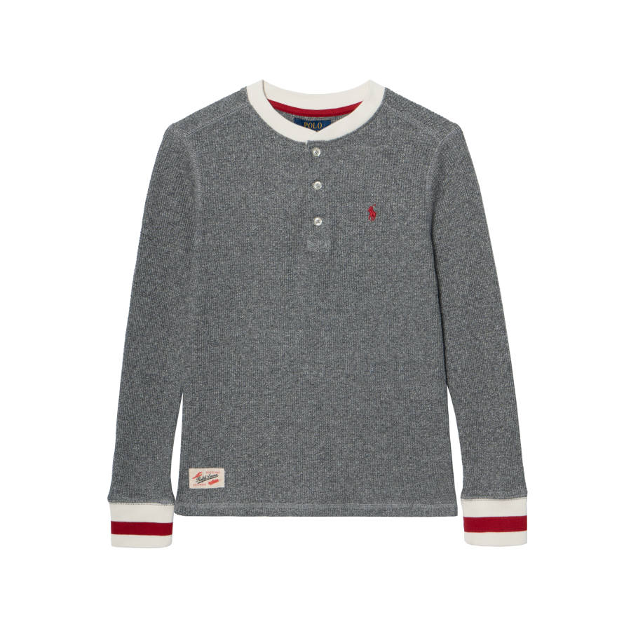 Polo Ralph Lauren T Shirt Standard Vintage Pepper & Gray & Red Teenagers