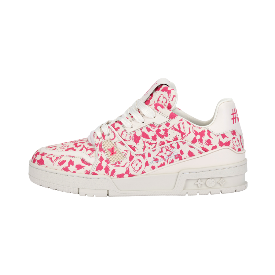 LOUIS VUITTON Trainer Low top Skateboard Shoes Women's Pink