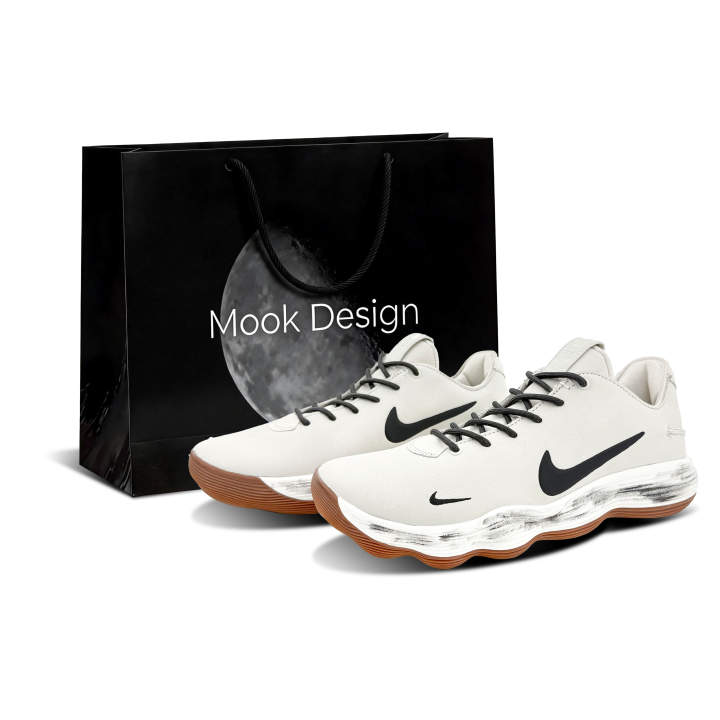 Nike Nike Hyperdunk 2017 Plain Shadow Shopping Bag Cushioning Abrasion Resistant Low top Basketball Shoes Men's