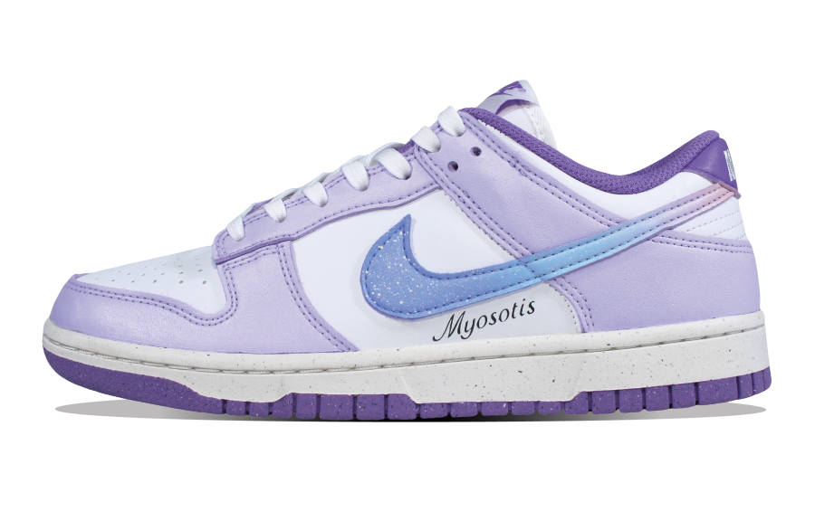 Nike Nike Dunk Low Forget Me Not Purple, Wild Culture Slip Resistant Low top Skateboard Shoes Women's Purple