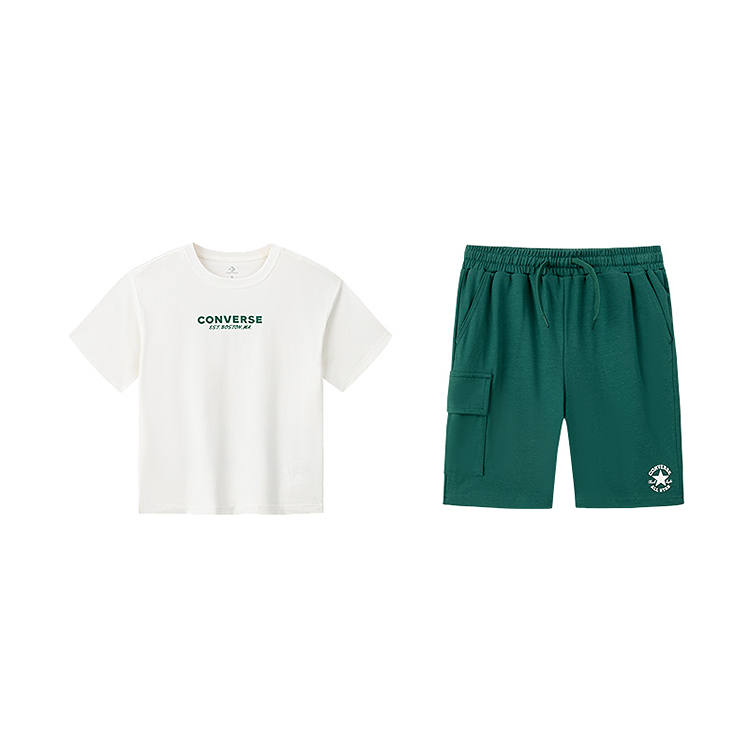 Converse Kids Casual Sportswear Crew Neck Moderate
