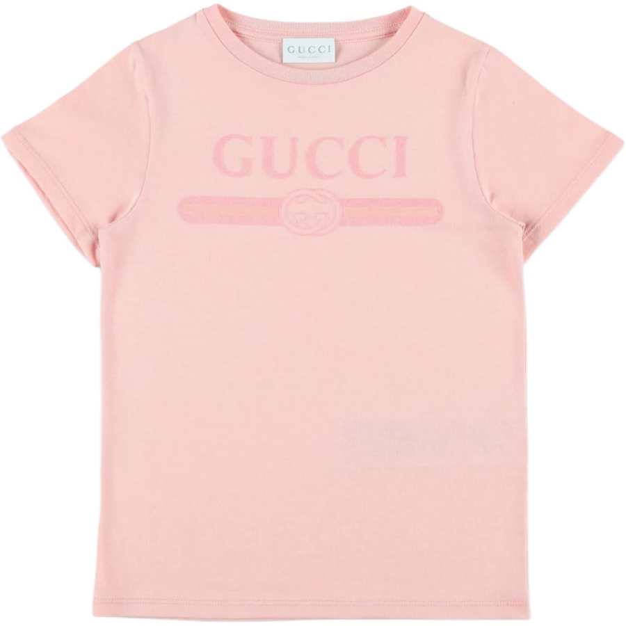 GUCCI Kids T Shirts Crew Neck Moderate