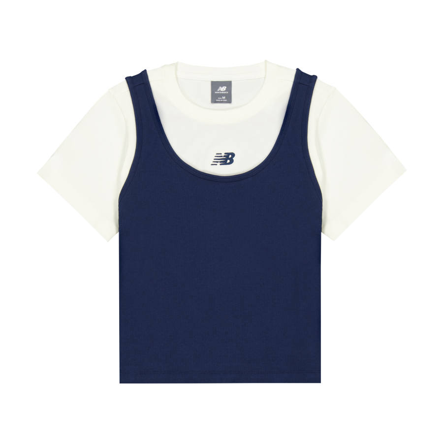 New Balance New Balance Short Sleeved T Shirts Women's Marine Blue
