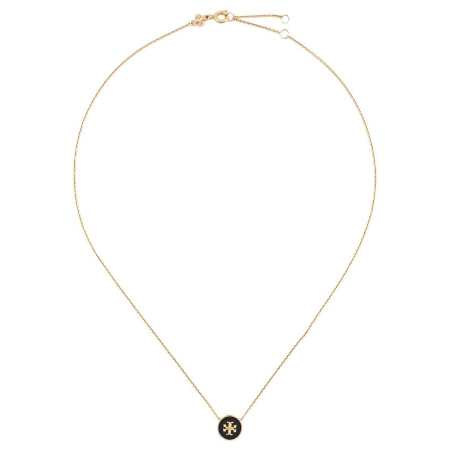 TORY BURCH TORY BURCH Kira Logo Pendant Necklace