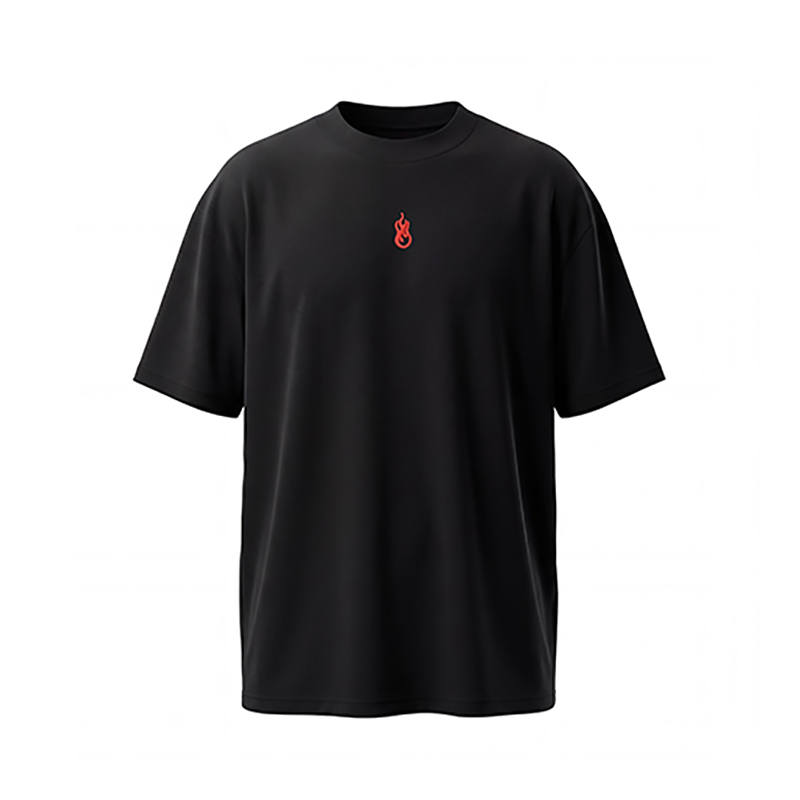 Vision Of Super Flame Embroidered T-Shirt