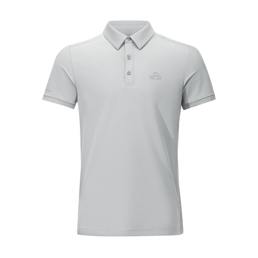 PELLIOT PELLIOT T Shirts Men's Polo Collar Thin