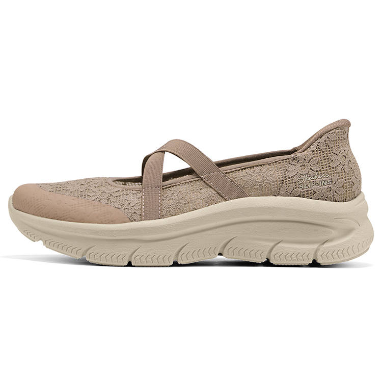 Skechers Arch Fit Mary Jane Shoes Women's Mocha