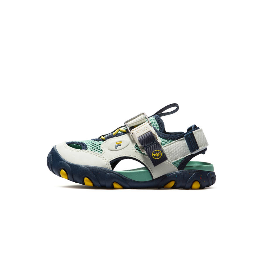 FILA KIDS SEASON FSW Synthetic Leather, Textile Children's Sandals Lichen Green/Summer Lotus Leaf Green