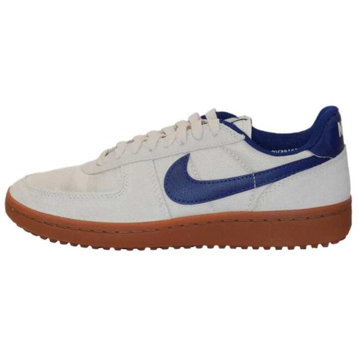 Nike Nike Field General Abrasion Resistant Low top Skateboard Shoes Men's White Blue