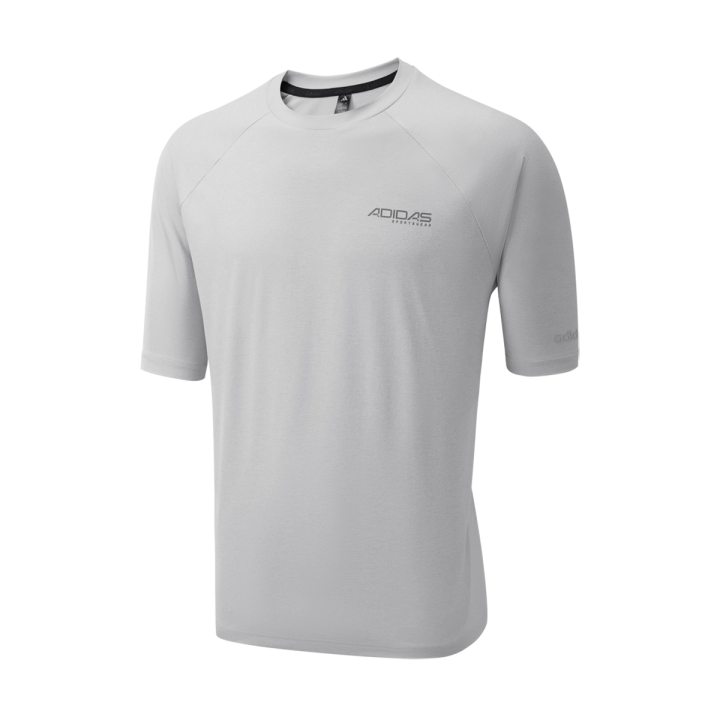 Adidas Adidas T Shirts Men's Gray Crew Neck Moderate