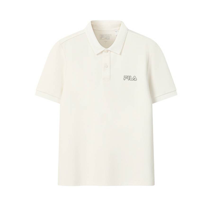FILA Heritage Polo Shirt Men's Cloud White