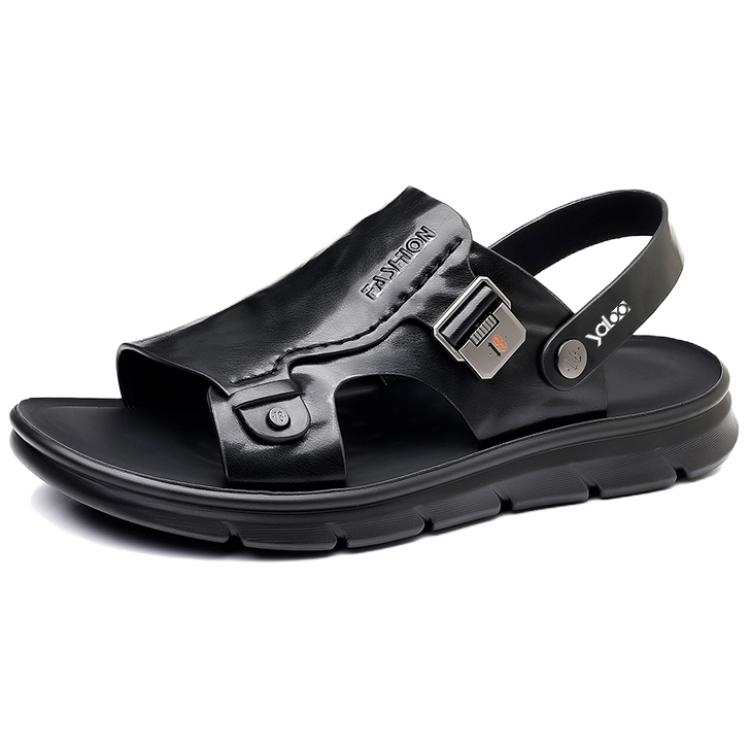 YALU Microfiber Leather Beach Sandals Men's