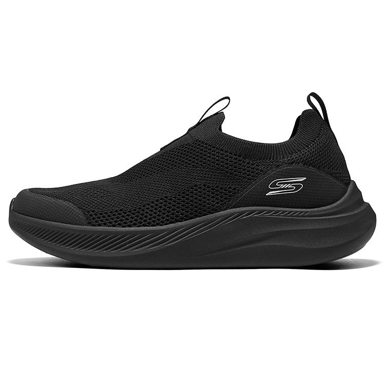 Skechers BOB'S MENS Breathable Rebound Walking Shoes Men's Black