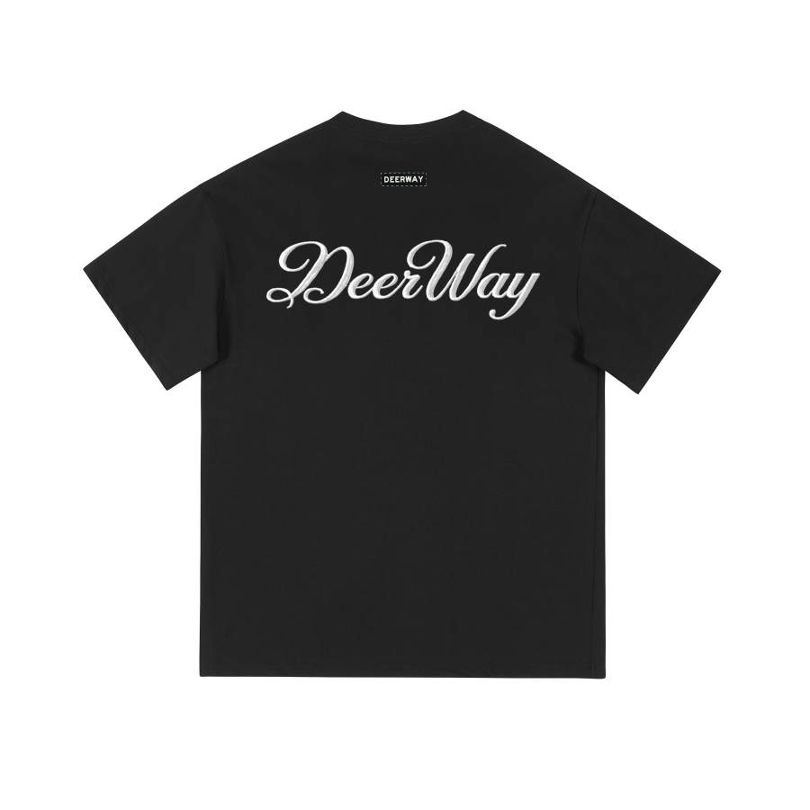 DEERWAY T Shirts Unisex Crew Neck Moderate Straight Fit
