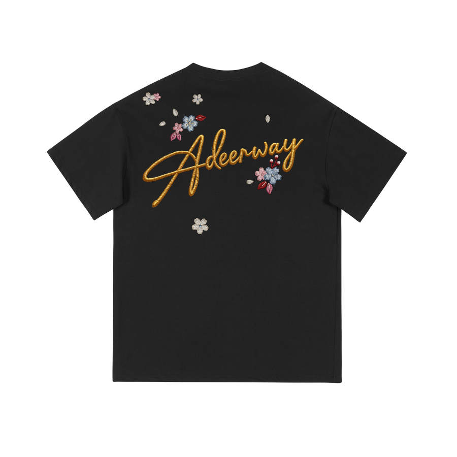 DEERWAY T Shirts Unisex Crew Neck Moderate Straight Fit