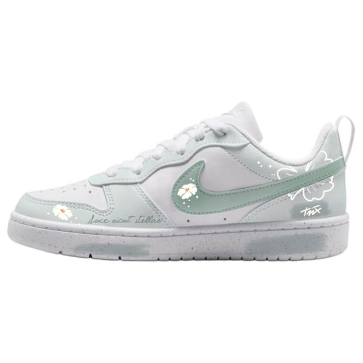 Nike Nike Court Low top Skateboard Shoes Women's White Green