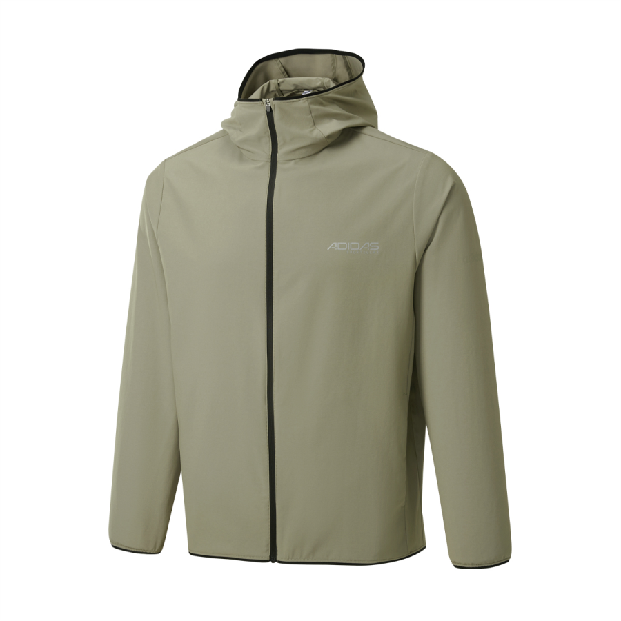 Adidas Adidas Jackets Men's Khaki Hooded Moderate Other