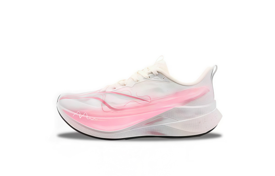 Li-Ning Li Ning Red Hare 9 PRO Cushioning Slip Resistant Abrasion Resistant Low top Running Shoes Unisex Starlight Pink