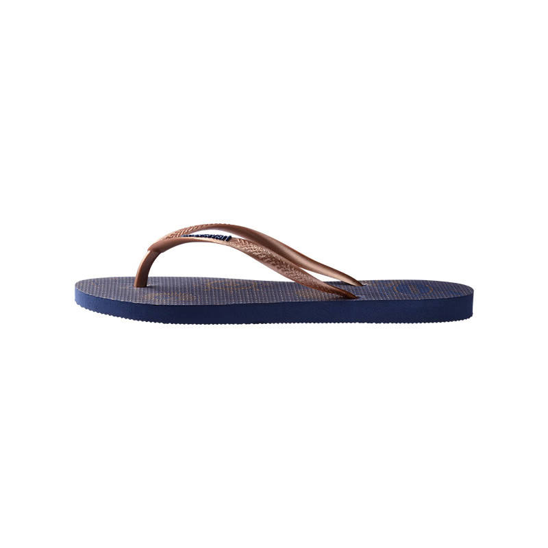 Havaianas Plastic Sole Flip Flops Women's Navy Blue/Rose