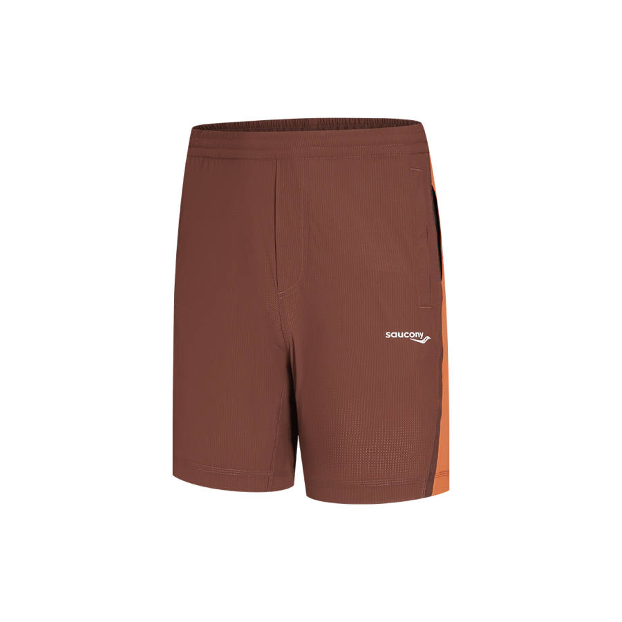 Saucony Casual Shorts Men's Crimson Red Moderate
