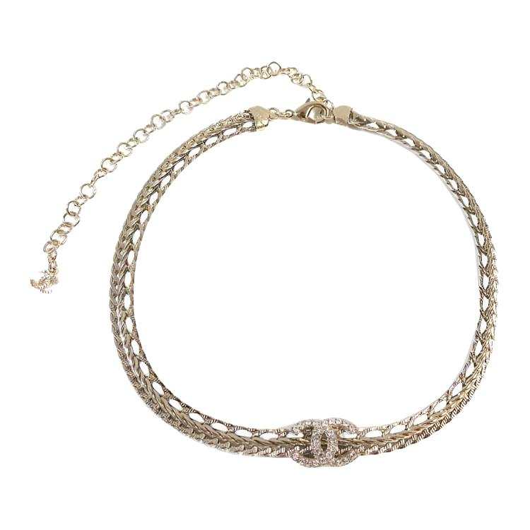 CHANEL 18K Gold Necklaces Women's